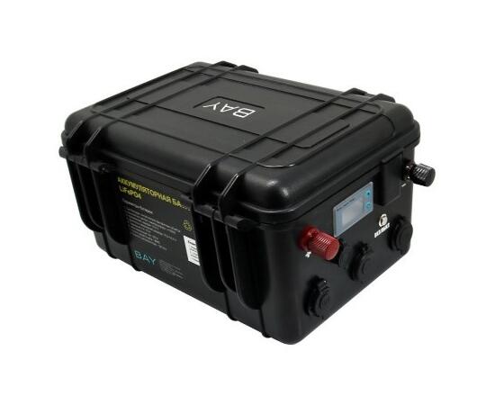 Аккумулятор для лодки BAY LiFePO4 12V 100Ah защищенный