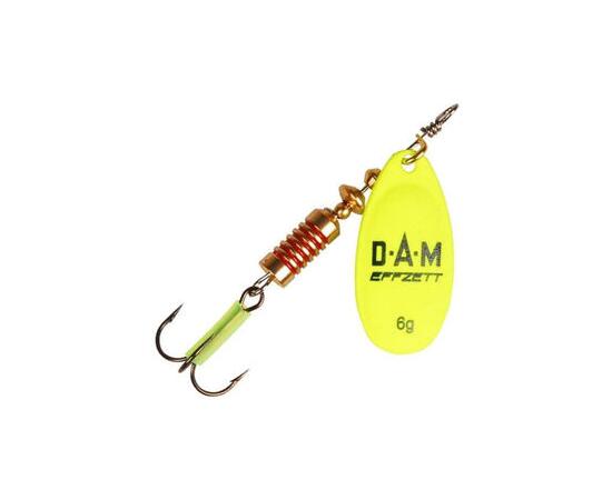 Блесна вращающаяся DAM FZ Fluo Spinner #3 6g S Yellow