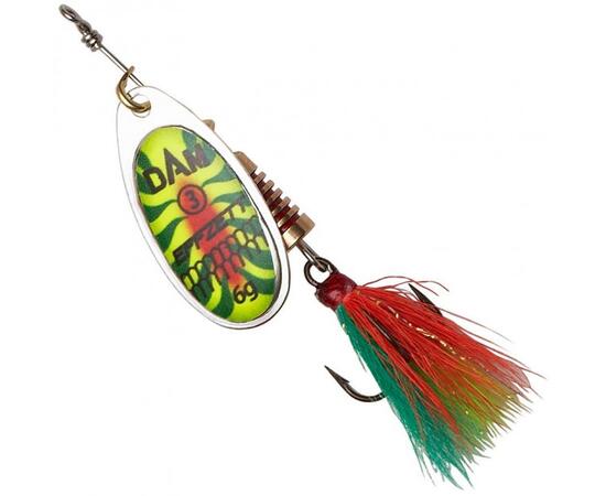 Блесна вращающаяся DAM FZ Standard Dressed Spinner #5 12g S Fireshark