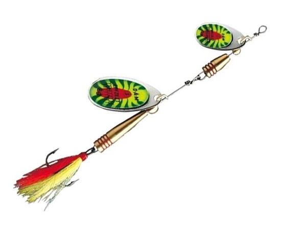 Блесна вращающаяся DAM FZ Tandem Spinner #2 & #4 14g S Fireshark