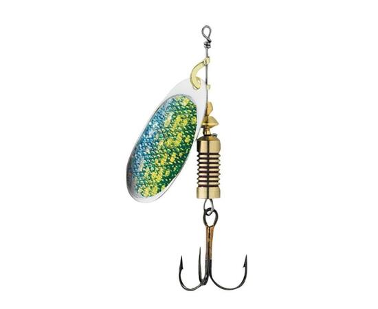 Блесна вращающаяся DAM FZ Nature 3D Spinner #4 10g S Pike
