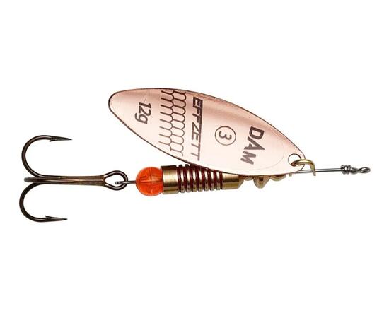 Блесна вращающаяся DAM FZ Predator Spinner #1 4g S Copper