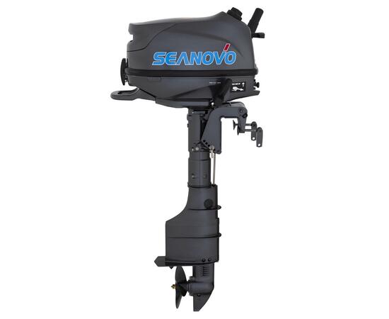Лодочный мотор 4T Seanovo SNF 5 HAS Enduro, в комплекте с выносным баком 12л