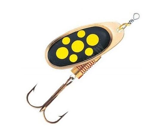 Блесна вращающаяся DAM FZ Standard Spinner #2 4g S Blacky