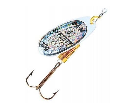 Блесна вращающаяся DAM FZ Standard Spinner #3 6g S Reflex Silver