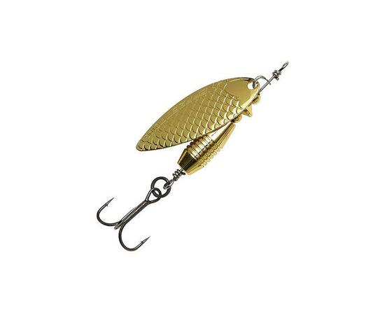 Блесна вращающаяся DAM FZ Fast Water Spinner #4 14g S Gold