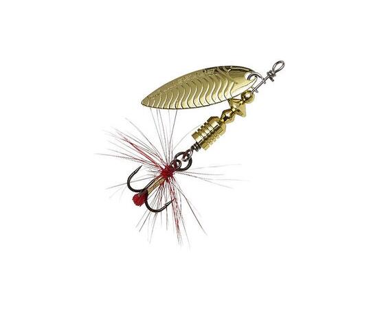 Блесна вращающаяся DAM FZ UV Spinner #4 10g S Gold