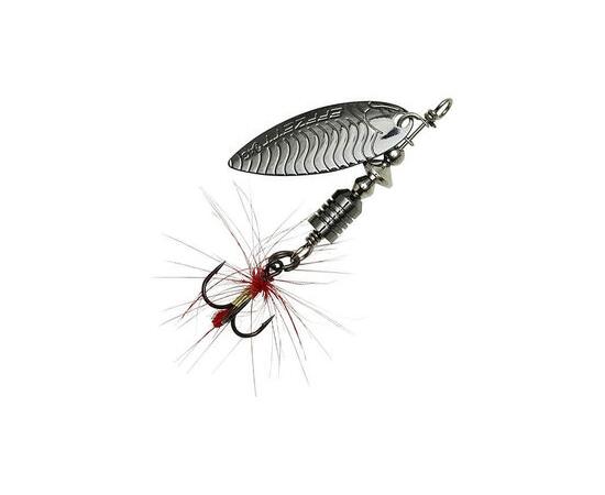 Блесна вращающаяся DAM FZ UV Spinner #1 3g S Grun Smoke