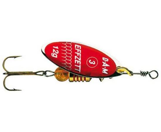 Блесна вращающаяся DAM FZ Predator Spinner #3 12g S Reflex Red