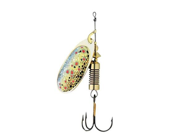 Блесна вращающаяся DAM FZ Nature 3D Spinner #3 6g S Brown Trout