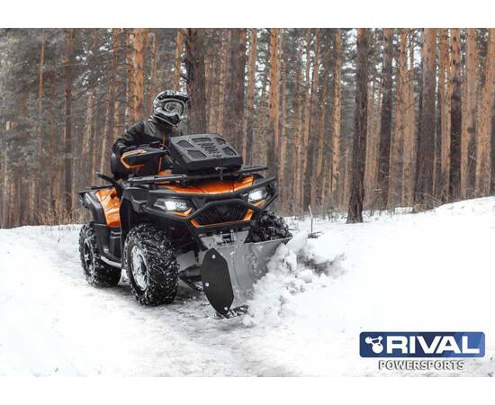 Комплект снегоотвала с быстросъемным креплением Quick2 silver 150 мм для квадроцикла
