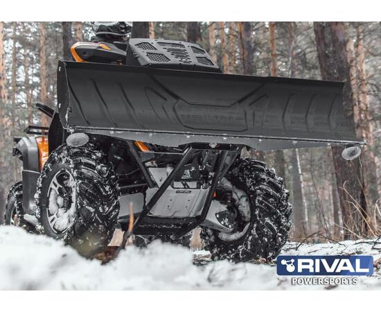 Комплект снегоотвала с быстросъемным креплением Quick2 black 150 мм (All ATV) для квадроцикла