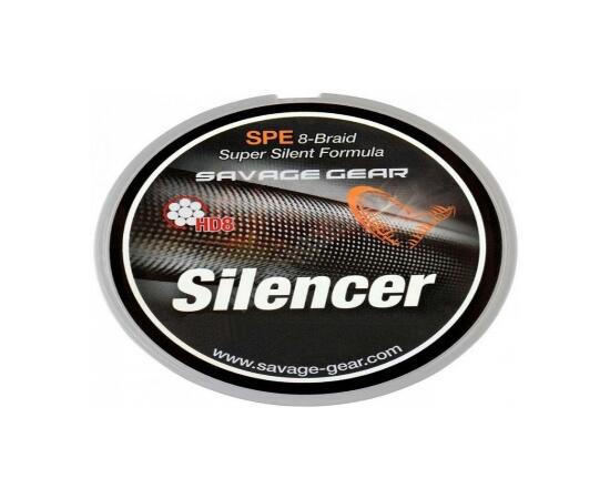 Леска плетеная SAVAGE GEAR HD8 Silencer Braid 120m 0.09mm 4.7kg Green