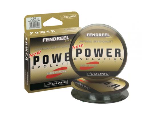 Леска монофильная COLMIC POWER EVOLUTION 200mt - 0,12