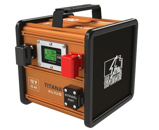 Аккумулятор литиевый Titanat 12V 52Ah LiFePO4 ALIUS