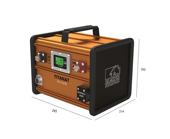 Аккумулятор литиевый  Titanat 12V 105Ah LiFePO4 ALIUS