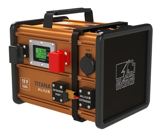 Аккумулятор литиевый Titanat 12V 52Ah LiFePO4 ALIUS