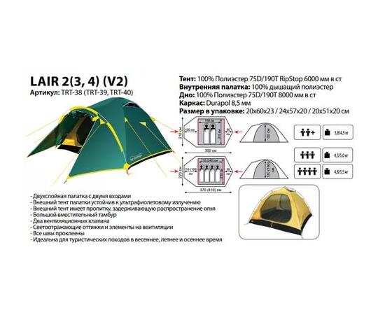Палатка Tramp Lair 2 (v2)