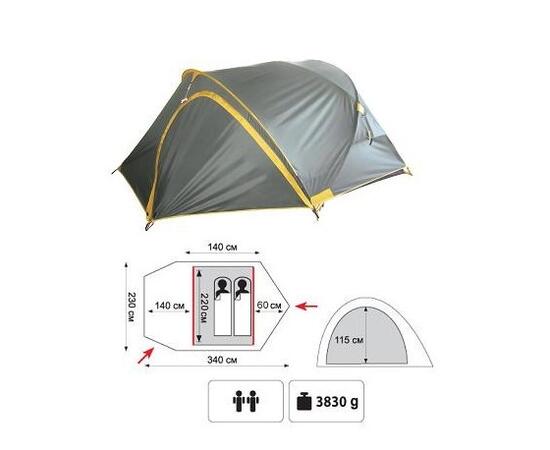Палатка Tramp Colibri Plus 2 (v2)