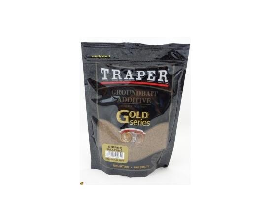 Добавка TRAPER GOLD 400 г (Siemie prażone) жареные семена льна