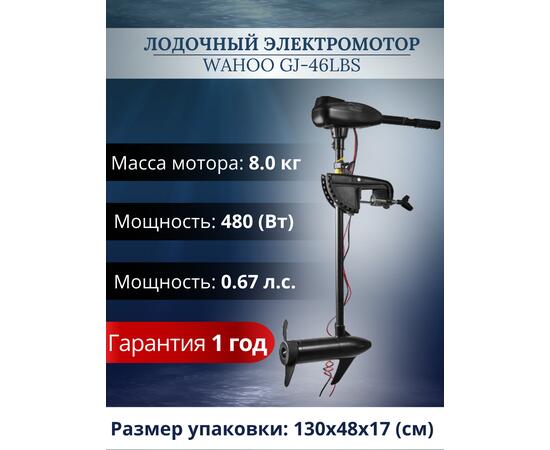 Лодочный электромотор Wahoo GJ-46lbs