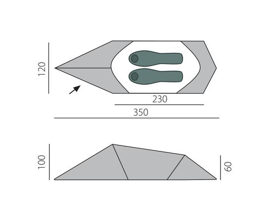 Палатка BTrace Crank 2