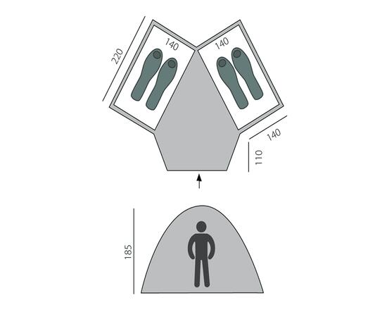 Палатка BTrace Double 4