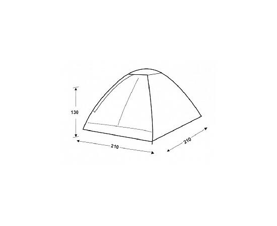 Палатка KingCamp Monodome Fiber 3010 Green
