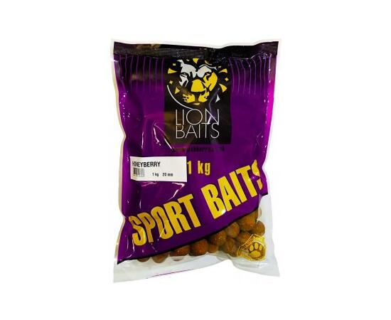 Lion Baits Бойлы тонущие серии SPORT BAITS 20 мм HONEYBERRY - 1 кг
