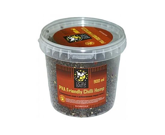 Lion Baits PVA Friendly Chilli Hemp (конопляное семя с добавлением перца чили) - 900 мл