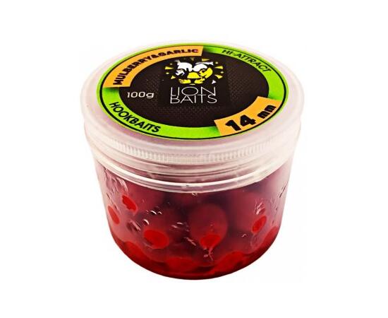 Lion Baits Бойл в банке (HI-ATTRACT) 14 мм MULBERRY & GARLIC - 100 гр