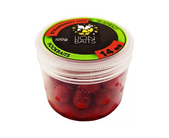 Lion Baits Бойл в банке (HI-ATTRACT) 14 мм STRAWBERRY JAM - 100 гр
