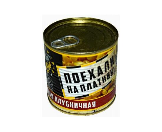 Lion Baits Кукуруза сладкая клубничная Поехали на платник - 430 мл