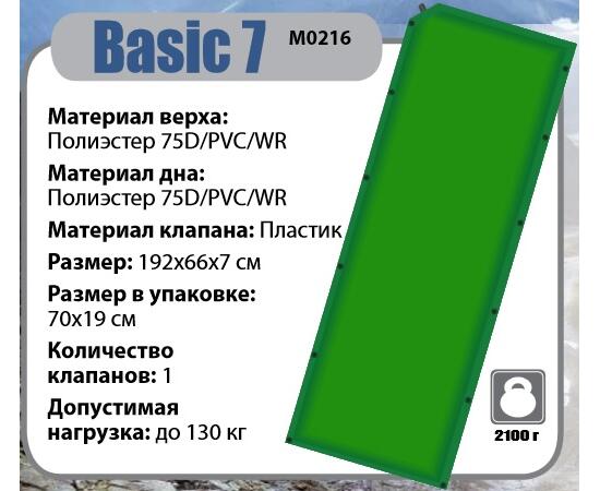 Самонадувающийся коврик BTrace Basic 7