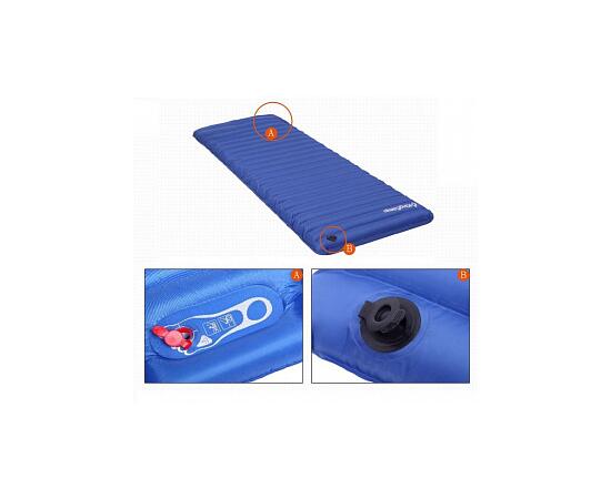 Коврик надувной KingCamp Single Airbed Pump 3588