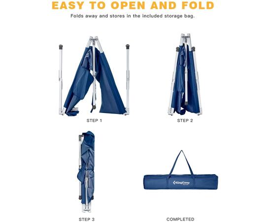 Складная кровать KingCamp Bed Camping Armyman 3806A blue