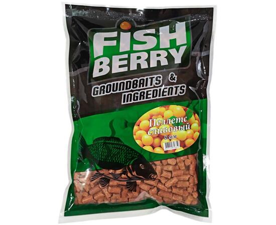 FishBerry Пеллетс быстрорастворимый слива 8мм - 1 кг