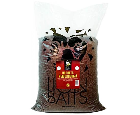 Lion Baits Пеллетс карповый (палтус, цв. -бордовый) 2мм - 15 кг