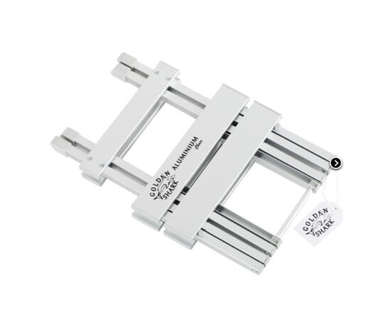 Golden Shark cтол Lunch XL и 4 стула Aluminium