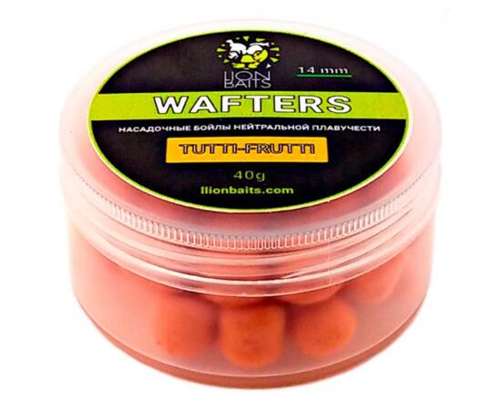 Lion Baits Wafters насадочный Бойл нейтральной плавучести Tutti-Frutti 14мм 40гр
