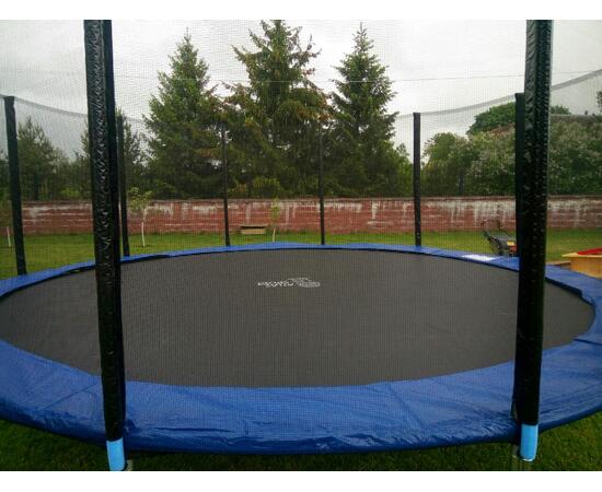 Батут Atlas Sport 435 см (14ft) BASIC с лестницей GREEN