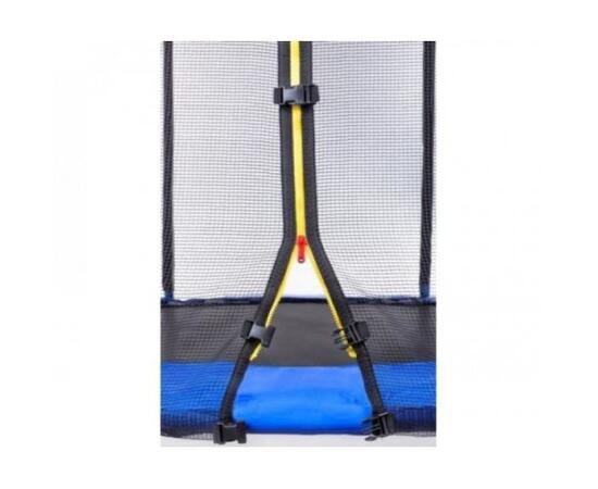 Батут FunFit 252 см (8ft) с лестницей BLUE