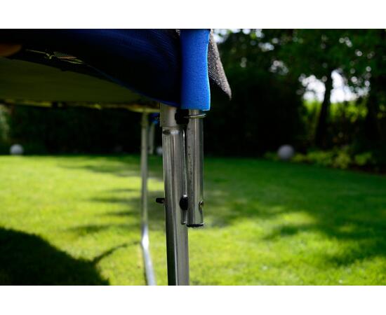 Батут FunFit 252 см (8ft) с лестницей BLUE