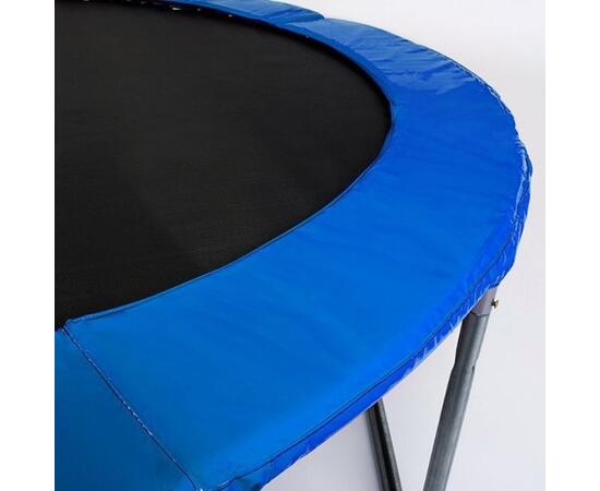 Батут FunFit 252 см (8ft) с внутренней сеткой и лестницей BLUE