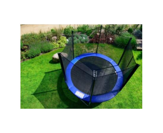 Батут FunFit 312 см (10ft) с лестницей BLUE