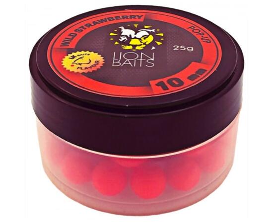 Lion Baits Бойл (pop-up) Wild Strawberry 10 мм - 25 г