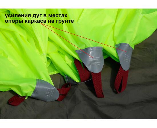 Зимняя палатка Лотос Куб 3 Классик ЭКО (Салатовый)