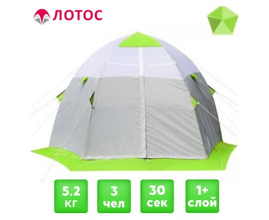 Зимняя палатка Лотос 3 (Салатовый)