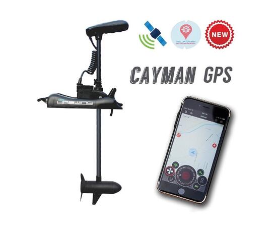 Электромотор лодочный Haswing Cayman B 55 lbs GPS New 137 см (постановка на якорь с пульта)