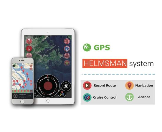 Электромотор лодочный Haswing Cayman B 55 lbs GPS New 137 см (постановка на якорь с пульта)